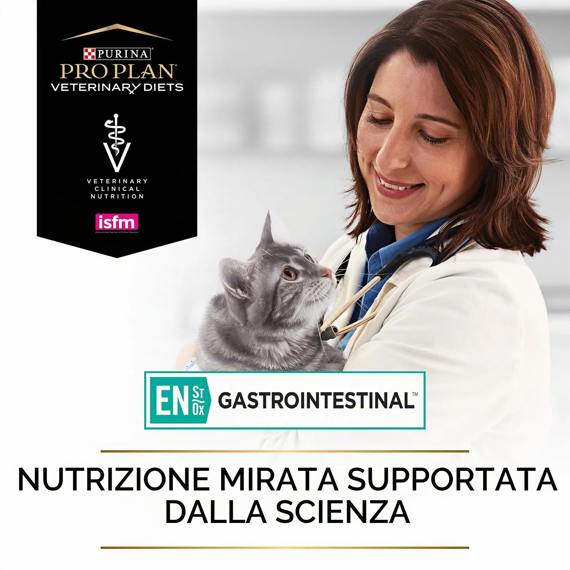 Purina PRO Plan Veterinary Diets Feline En St/Ox Dieta Clinica gastrointestinale per Gatti, asciutta - immagine 5