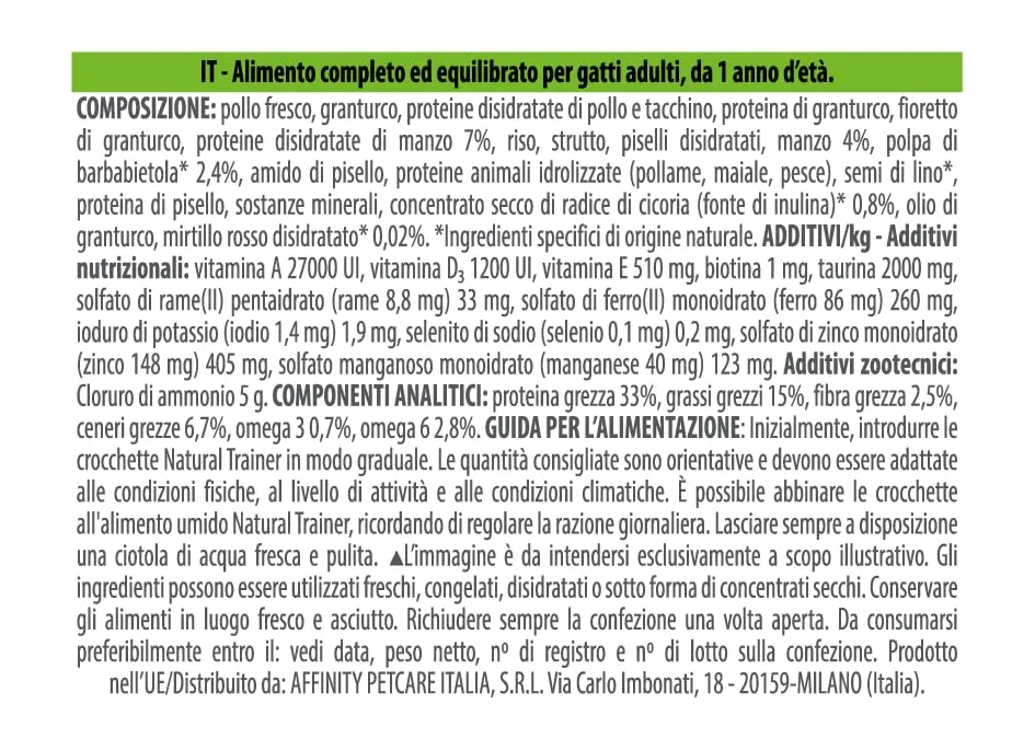 Trainer Cibo per Gatti Adulti con Manzo, 1.5 kg - immagine 5