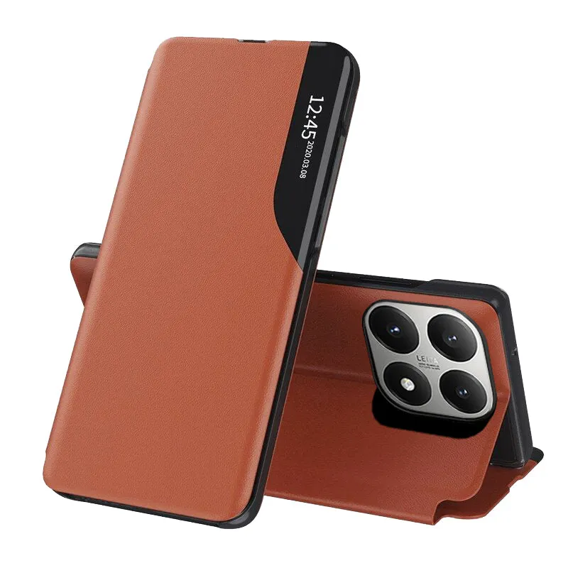 Custodia per Xiaomi 15T, Techsuit, eFold, Arancione - immagine 1