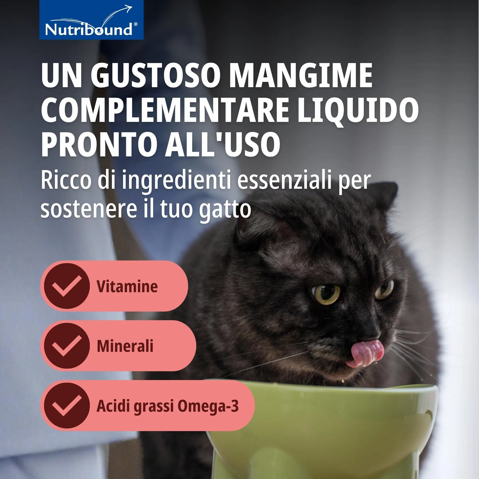 Virbac Nutribound mangime complementare liquido per gatti 150 ml - immagine 2