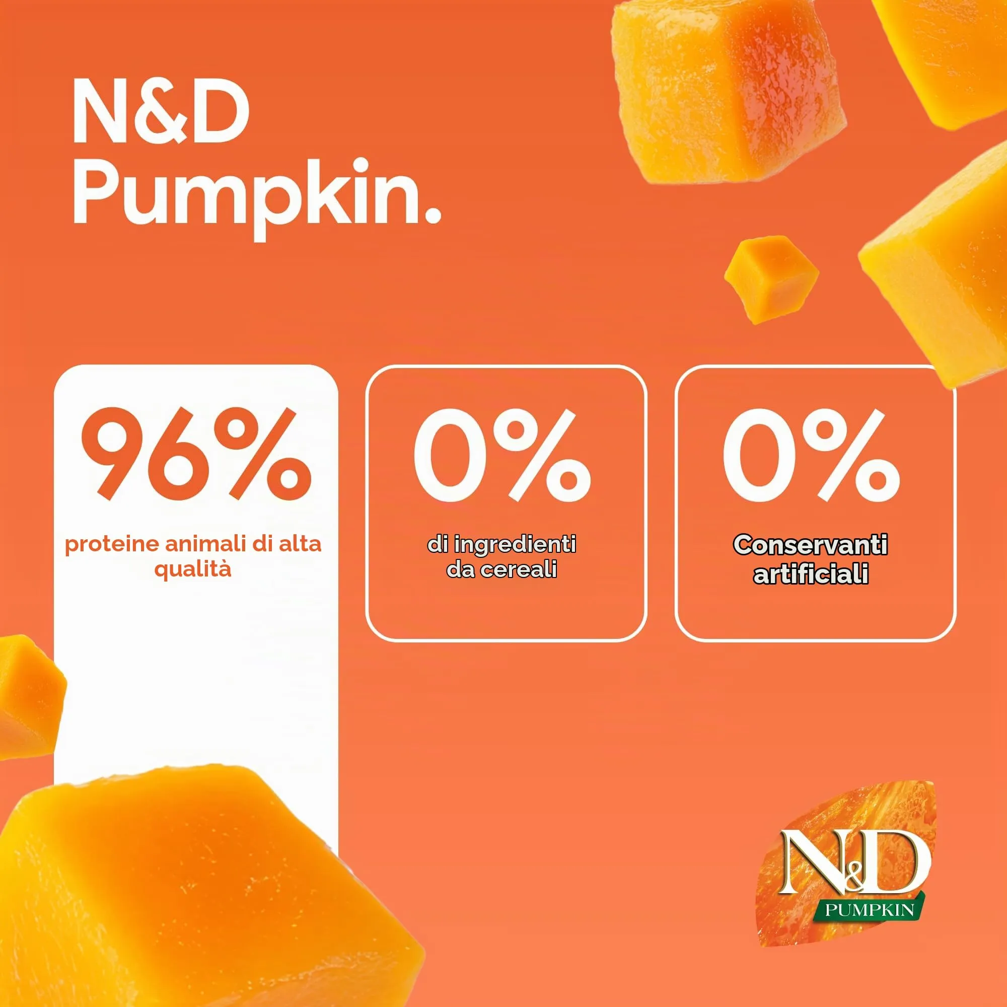 Farmina N&D Pumpkin Neutered Quaglia, Zucca E Melograno, 5 kg - immagine 3