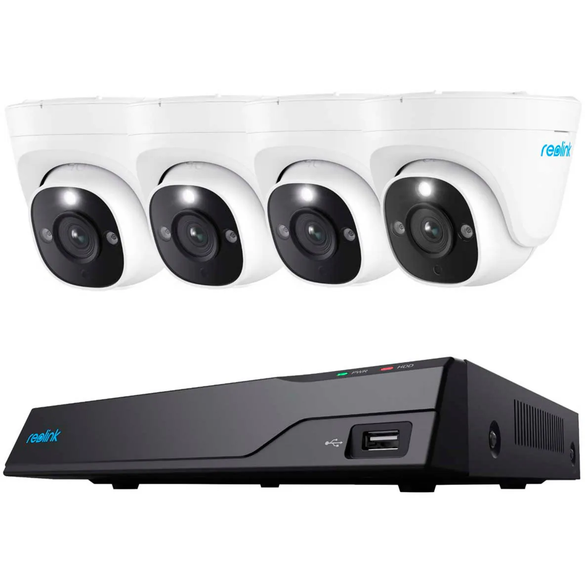 NVS8-8MD4 kit di videosorveglianza Cablato 8 canali, set - immagine 1