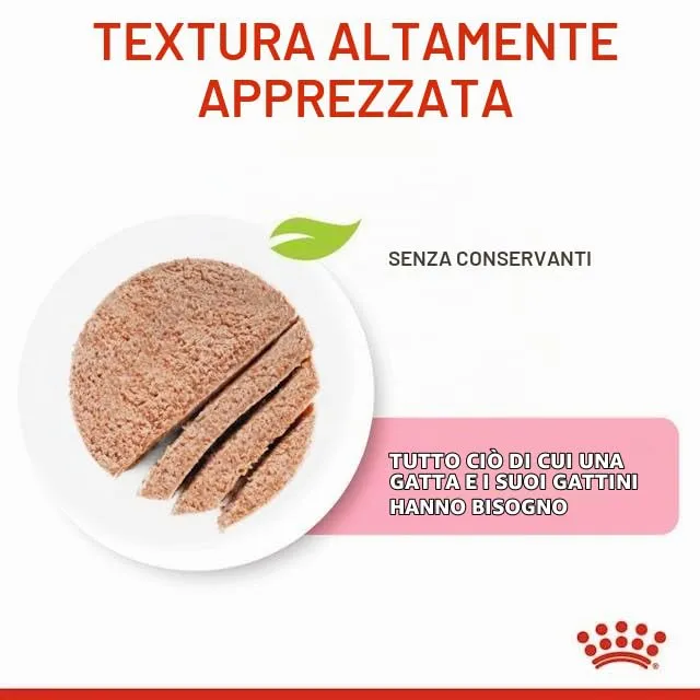 Royal Canin Mother & Babycat Mousse | 12 x 195 g | Alimento completo per gatti | Specifico per gatte madri e i loro cuccioli | Per sostenere le difese dell'organismo - immagine 6