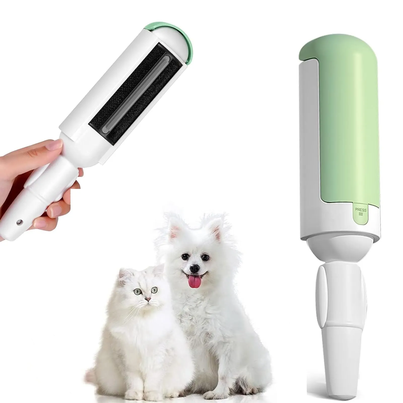 Rulli riutilizzabili per peli di Animali Domestici, Rimozione Di Pelucchi Per Peli Di Animali Domestici Per Vestiti, Rullo for la rimozione dei peli di animali domestici (verde) - immagine 1