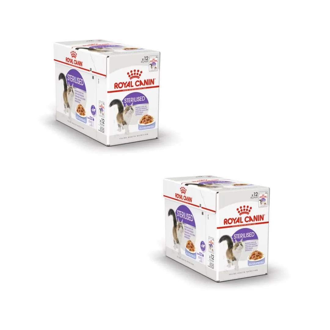 Feline Sterilised | Umido per gatti adulti | 2 x 12 x 85 g - immagine 1