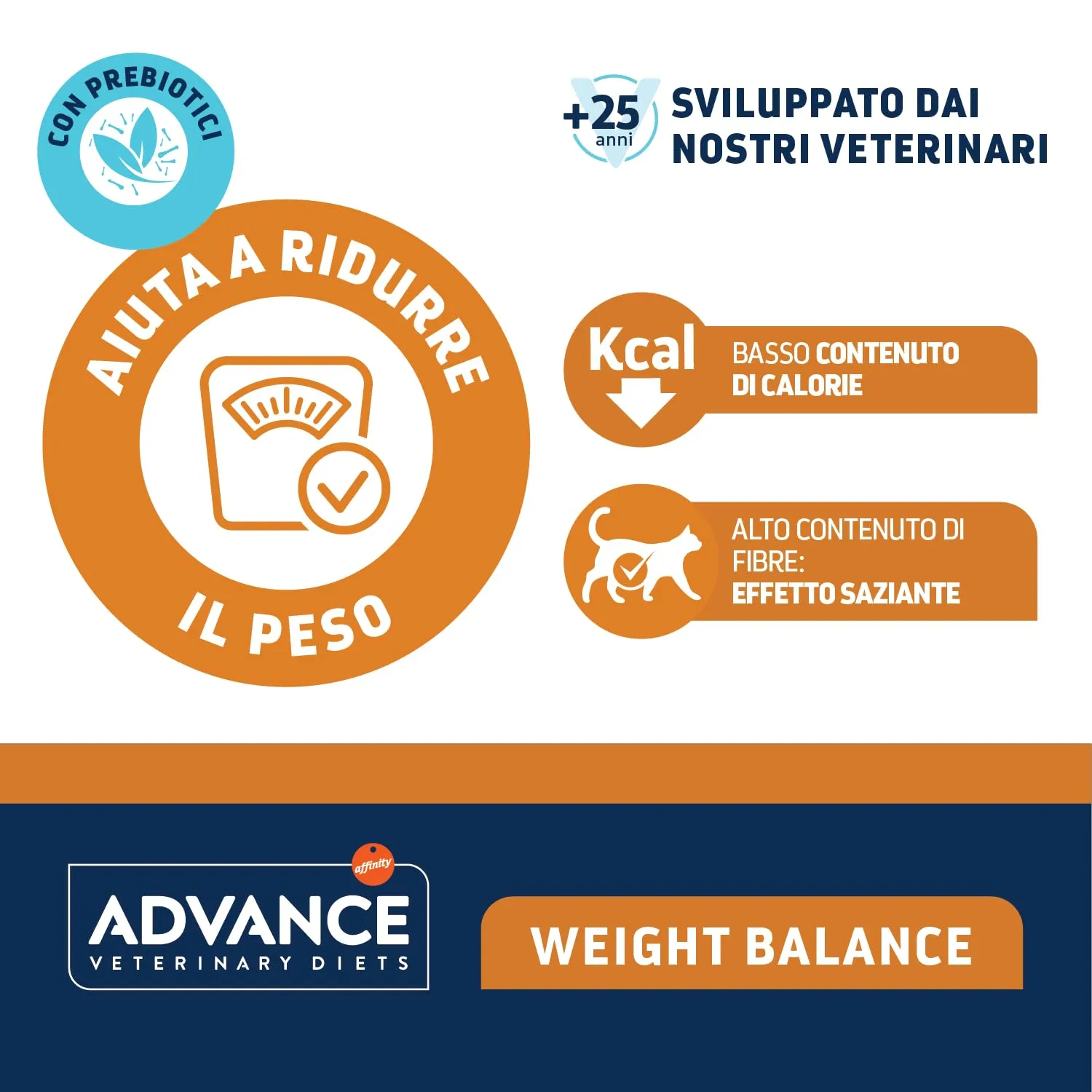 Advance Veterinary Diets Weight Balance - Cibo Umido per Gatti - 12 bustine da 85g - immagine 5