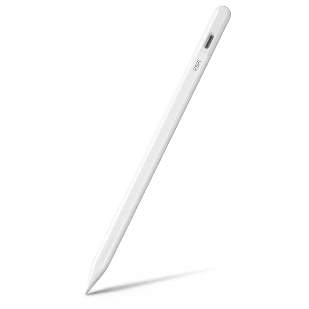 Touch Pen ESR Geo per Apple iPad, Versione Attiva, Bianco - immagine 1