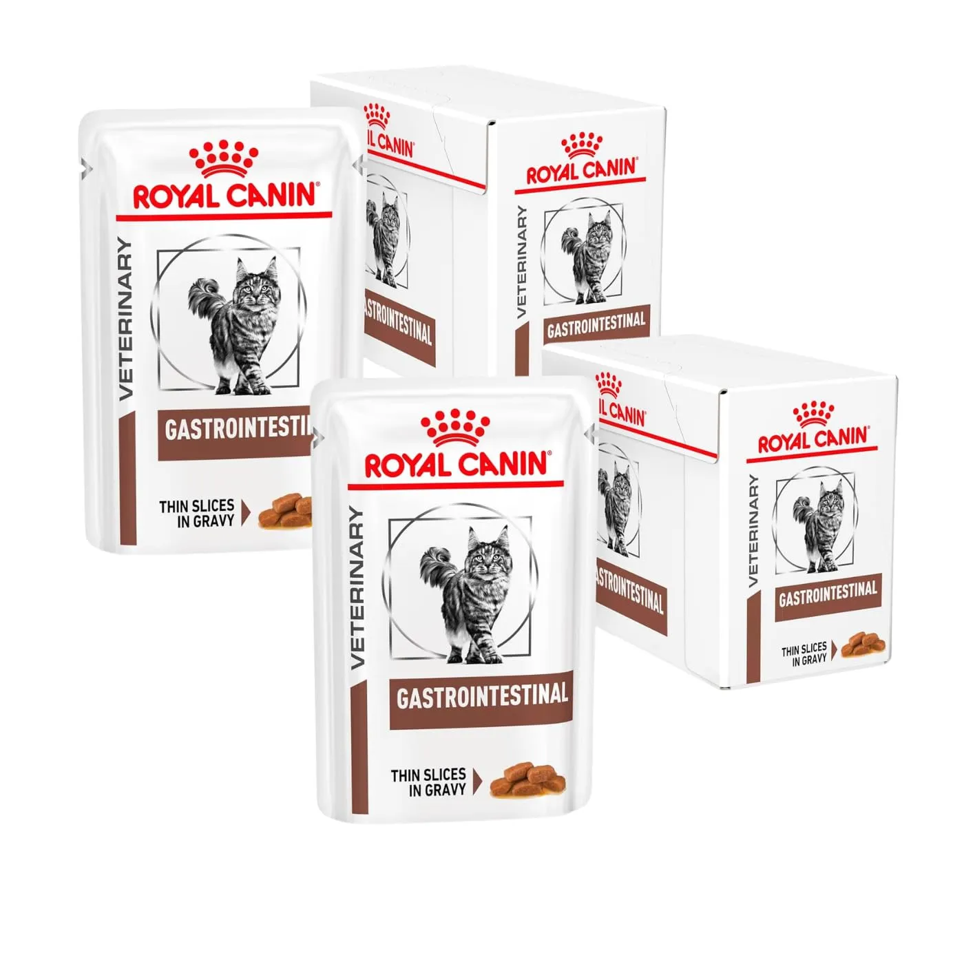 Veterinary Gastrointestinal | Cibo umido per gatti | 2 x 12 x 85 g - immagine 1