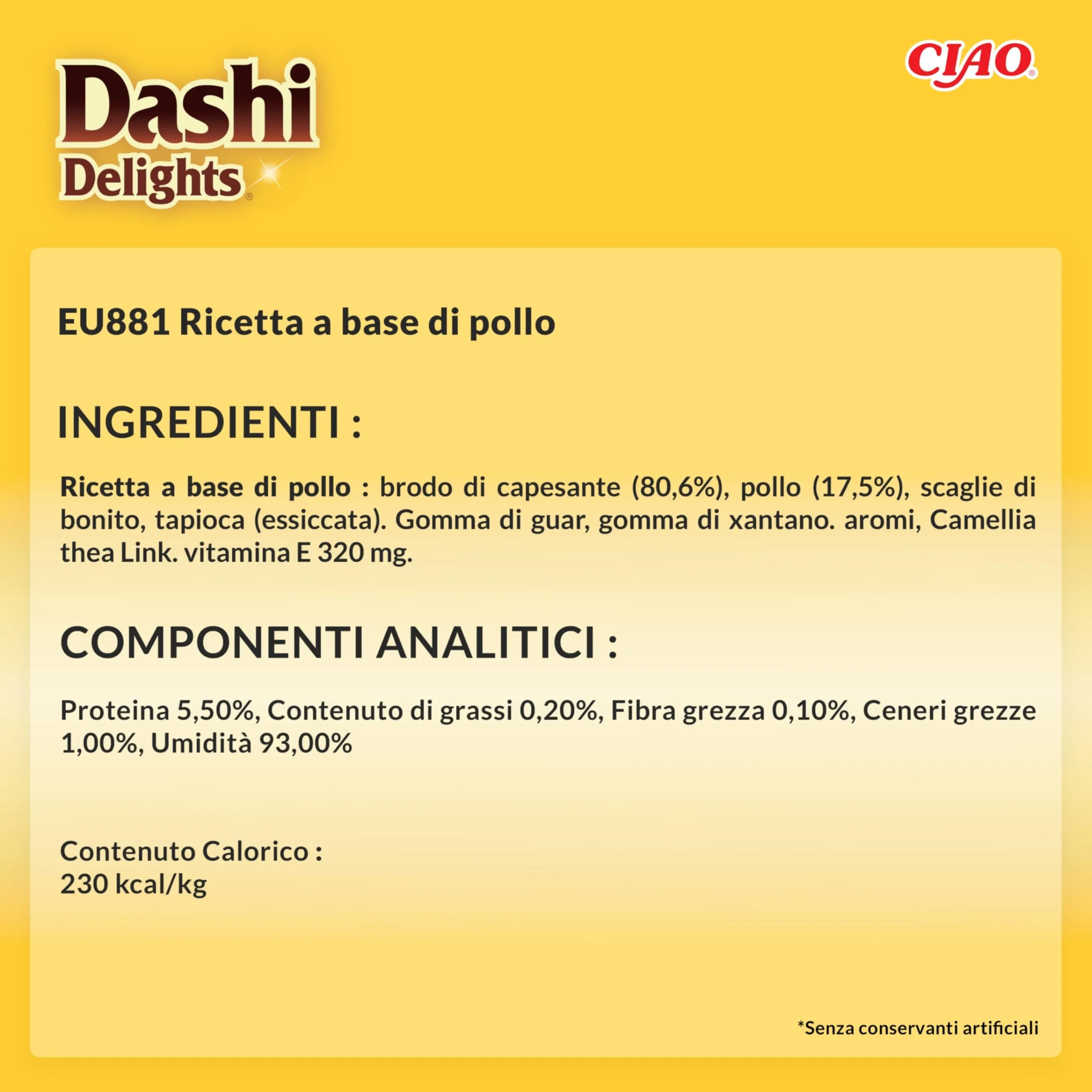 INABA Dashi Delights Silky Broth, Cibo Umido per Gatti con Pollo, Brodo di Pesce, Ricco di Proteine, Ingredienti Naturali, Pasto Complementare, 1 Confezione da 40 g - immagine 6