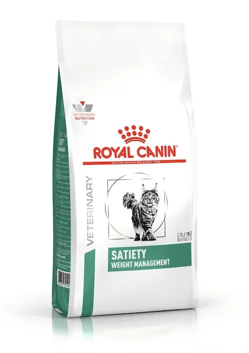 Royal Canin Satiety Weight Management Feline | Confezione doppia | 2 x 400 g | Alimento dietetico completo per gatti | Per gatti a basso contenuto energetico per ridurre il sovrappeso. - immagine 2