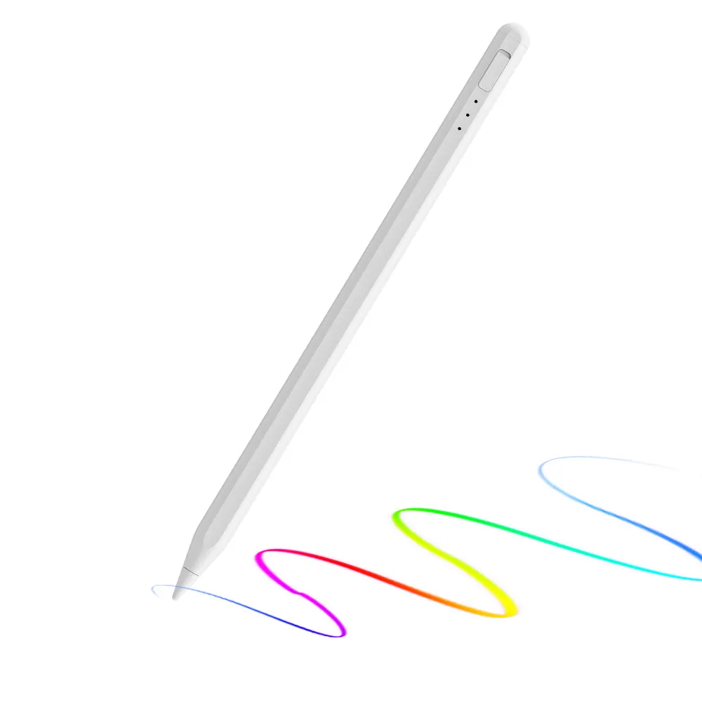 Touch Pen Techsuit AX10-T per Apple iPad, Versione Attiva, Bianco - immagine 1
