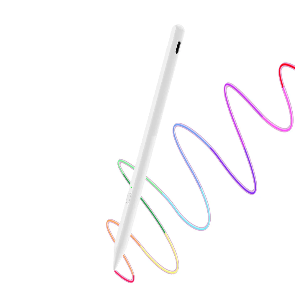 Touch Pen Techsuit AX10 per Apple iPad, Versione Attiva, Bianco - immagine 1