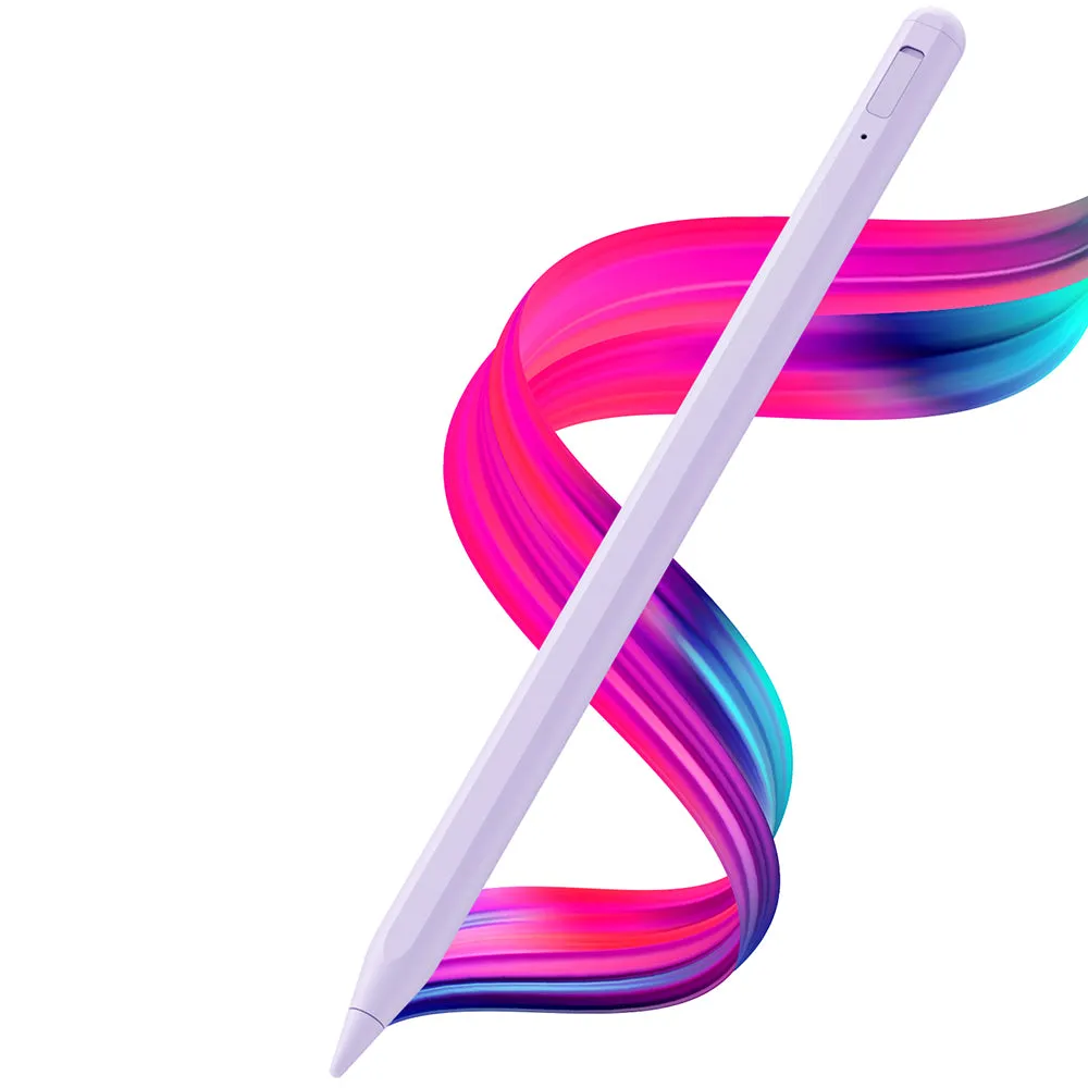 Touch Pen Techsuit AC10SH per Apple iPad, Versione Attiva, Viola - immagine 1