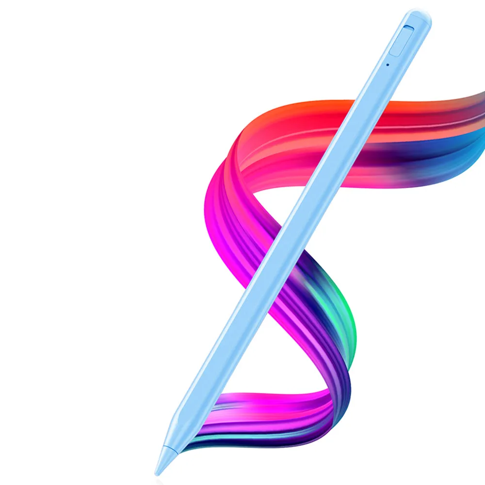 Touch Pen Techsuit AC10SH per Apple iPad, Versione Attiva, Blu - immagine 1