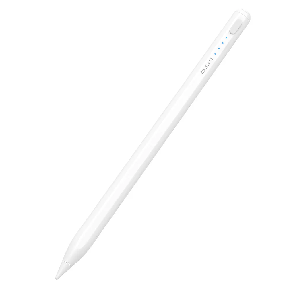 Touch Pen Lito K1 per Apple iPad, Versione Attiva, Bianco - immagine 1