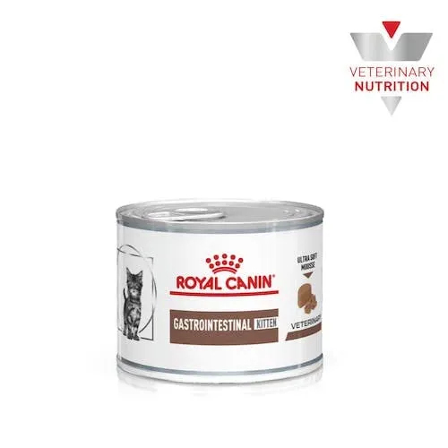 Royal Canin Veterinary Gastrointestinal Kitten | 12 x 195 g | Cibo umido per gattini | Mousse ultra morbida | Per favorire la digestione e la crescita dei gattini. - immagine 4