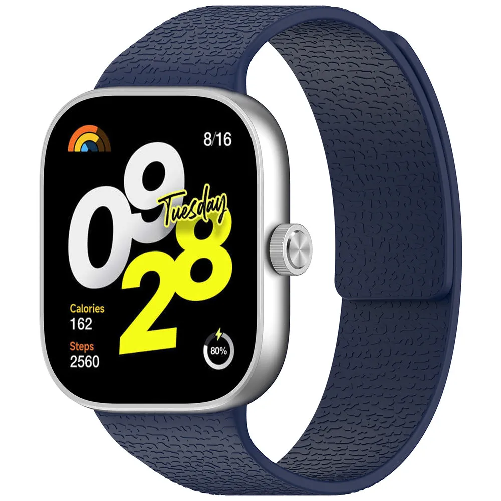 Cinturino Techsuit W016 per Xiaomi Smart Band / Watch Series, Blu Navy - immagine 1