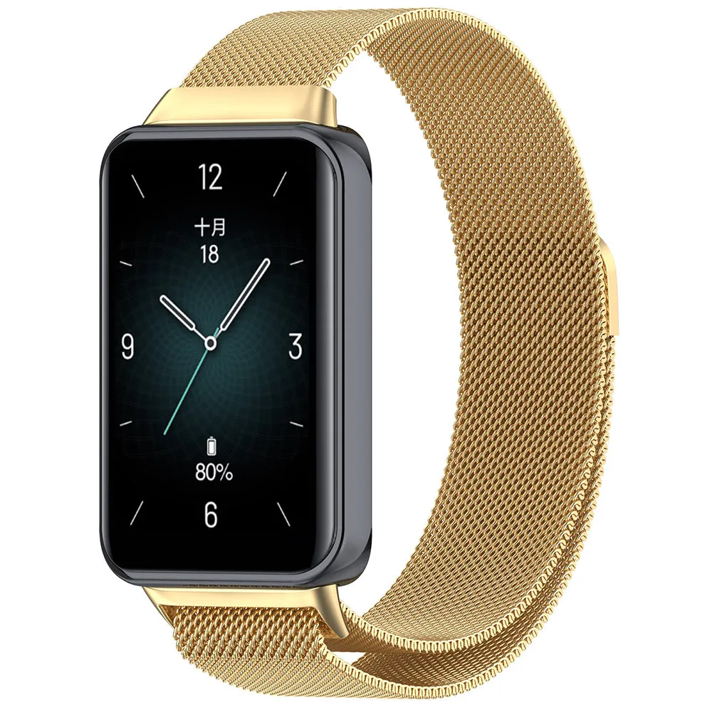 Cinturino Techsuit W009 per Honor Band 9, Dorato - immagine 1