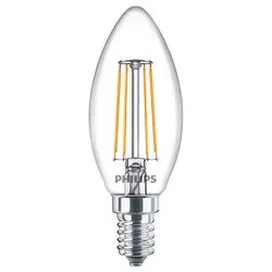 Lampadina led candela (E14 - 470 lumen - 4,3 W - Bianco caldo) - immagine 1