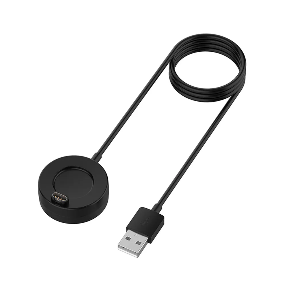 Cavo di Ricarica Techsuit TGC4 per Garmin Fenix 5 Plus / 7X / 6X / 6 / 5, USB-A, Nero - immagine 1