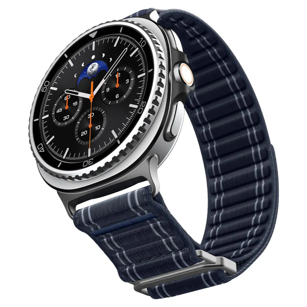 Cinturino Spigen WBF0 per Samsung Galaxy Watch9 / Watch8 / Watch8 Classic Series, Blu Navy AMP10155 - immagine 1