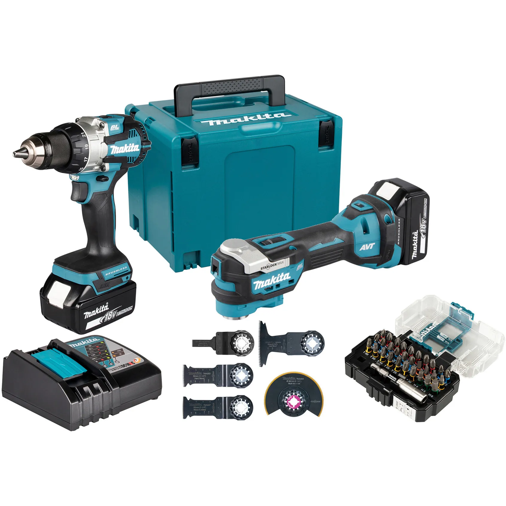 Kit combo batteria DLX2592JX1, 18 Volt, Trapano avvitatore - immagine 1
