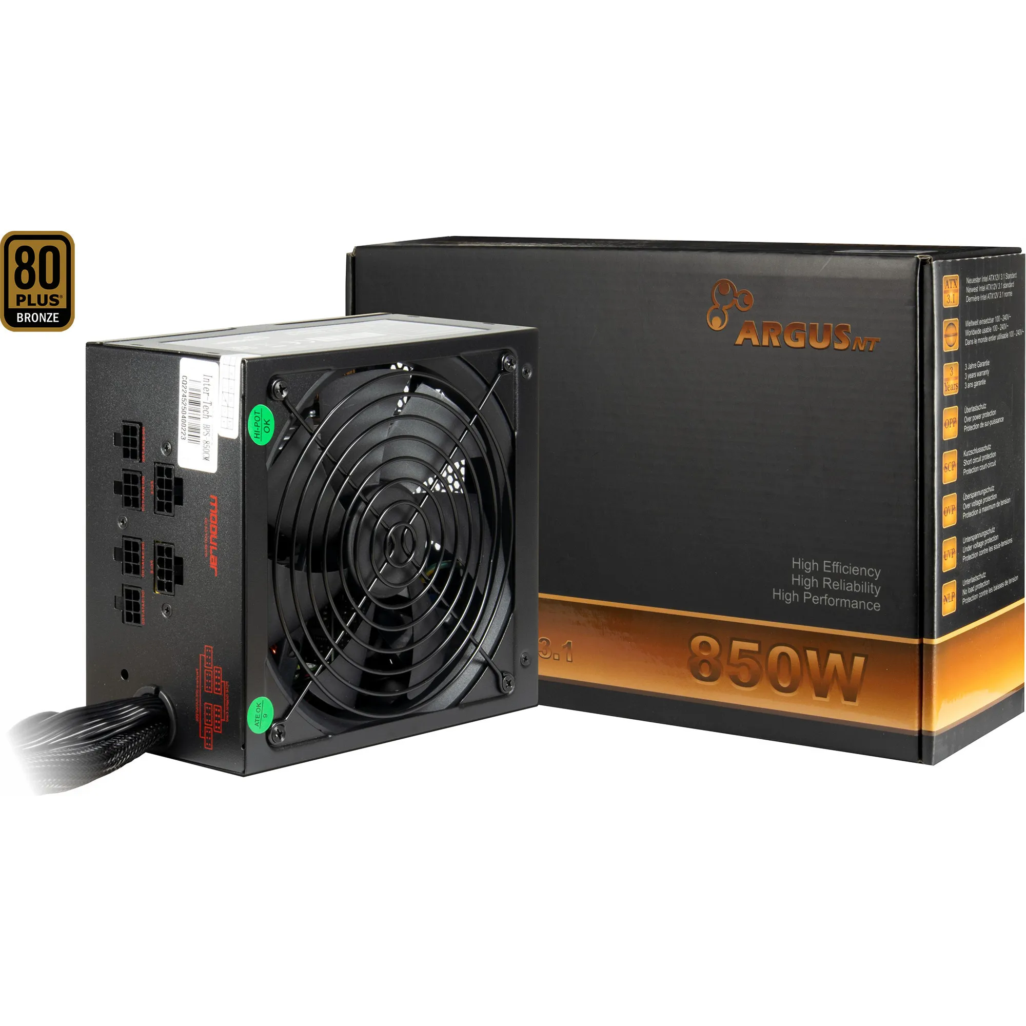 BPS-850CM, Alimentatore PC - immagine 1