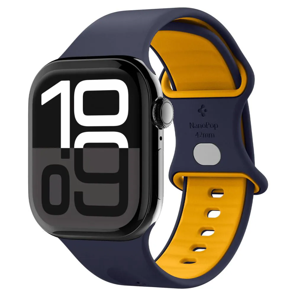 Cinturino Spigen Nano Pop per Apple Watch 42mm / 41mm / 40mm / 38mm Series, Blu Navy AMP09325 - immagine 1