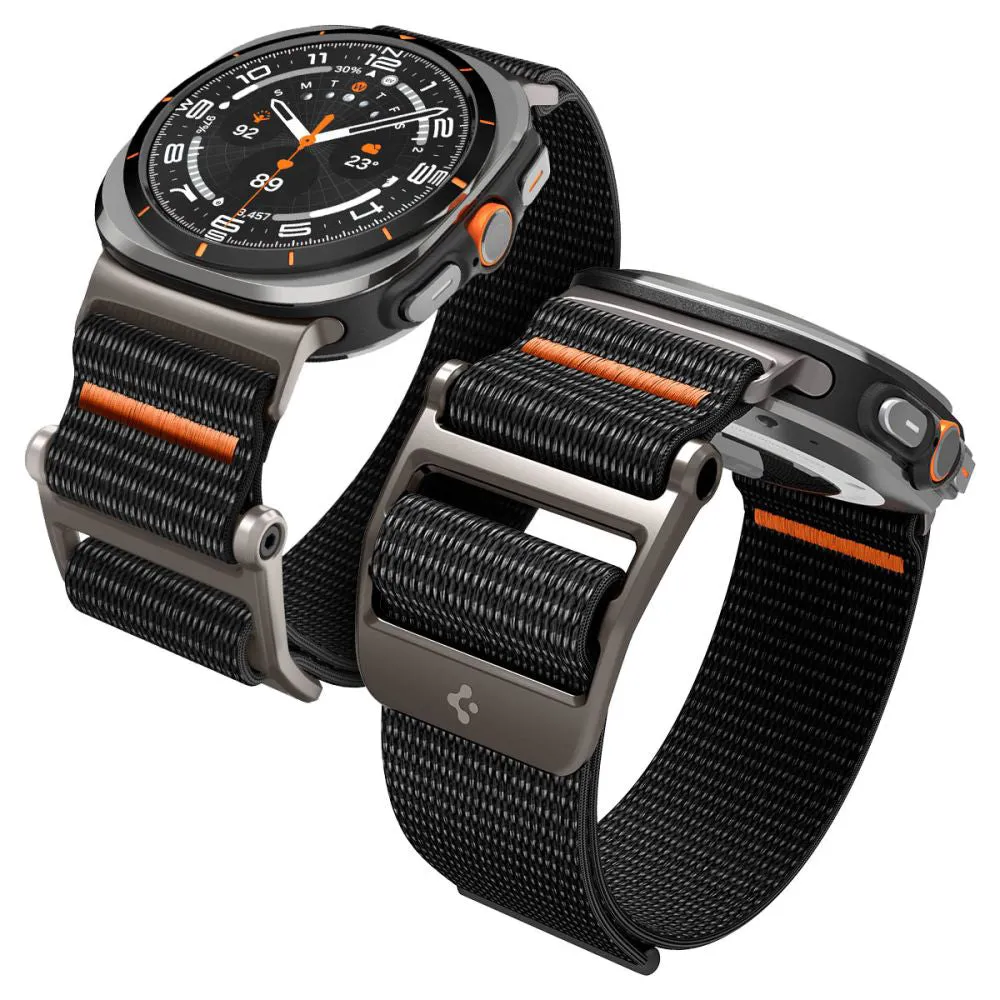 Cinturino Spigen DuraPro Flex per Samsung Galaxy Watch Ultra Series, Nero AMP08773 - immagine 1