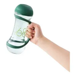 Borraccia plastica (560ml) Dumbell Lock&Lock Verde HAP505GRN - immagine 1