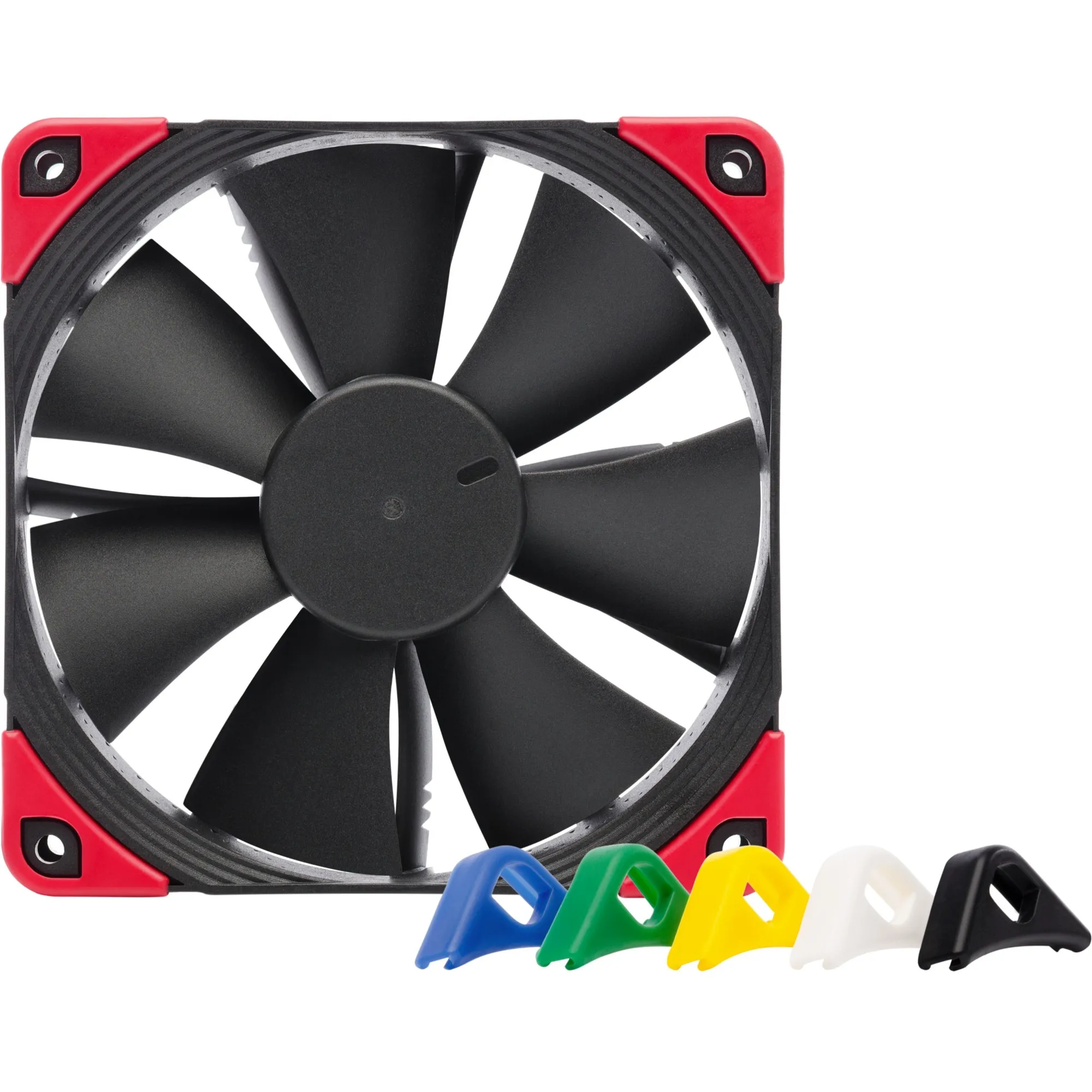 NF-F12 PWM chromax.black.swap Case per computer Ventilatore 12 cm Nero, Ventola - immagine 1