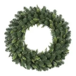 Corona Natale (60cm) Verde 008544 - immagine 1