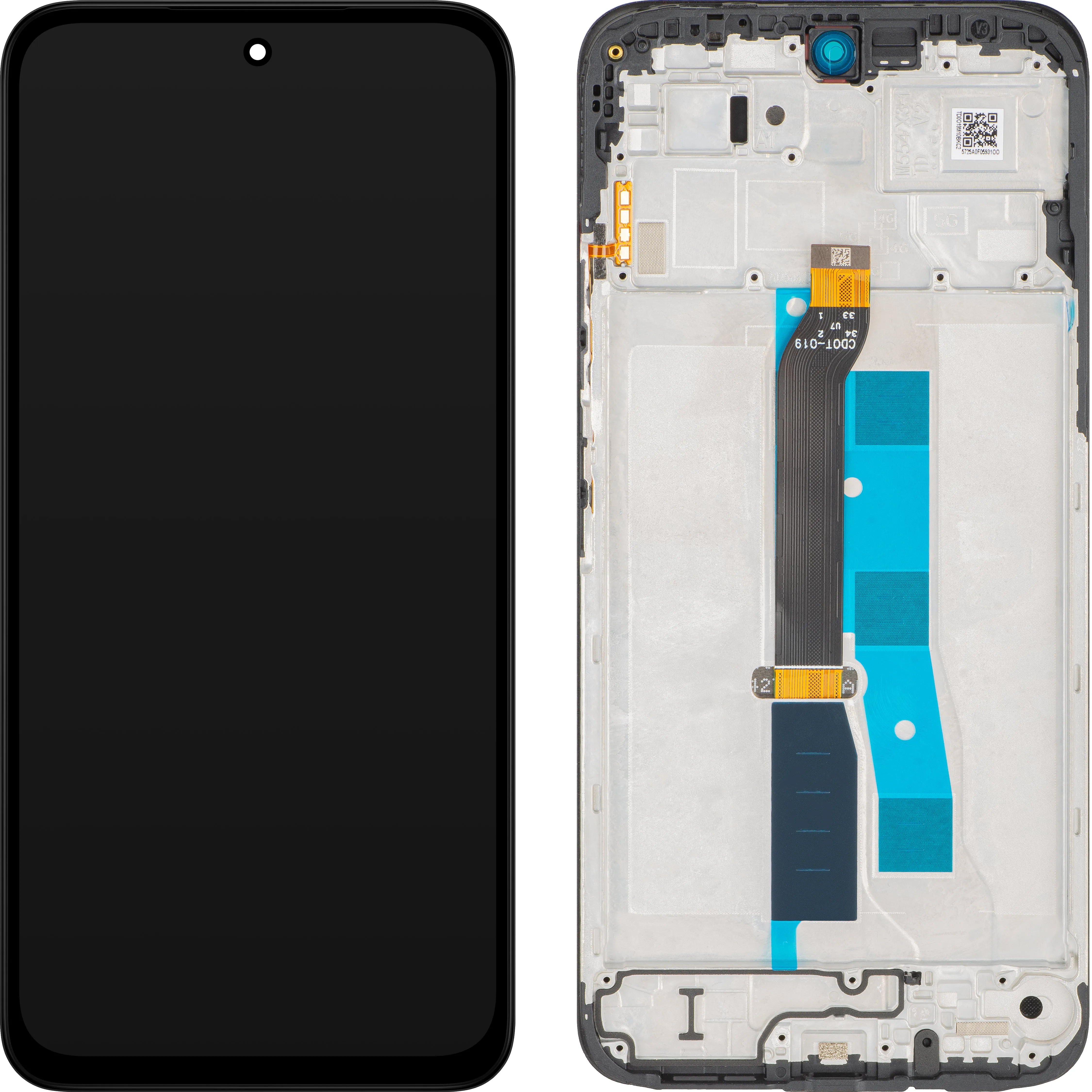 Display con Touchscreen Xiaomi Redmi 15 5G, con Cornice, Nero, Service Pack 56002500O1900 - immagine 1