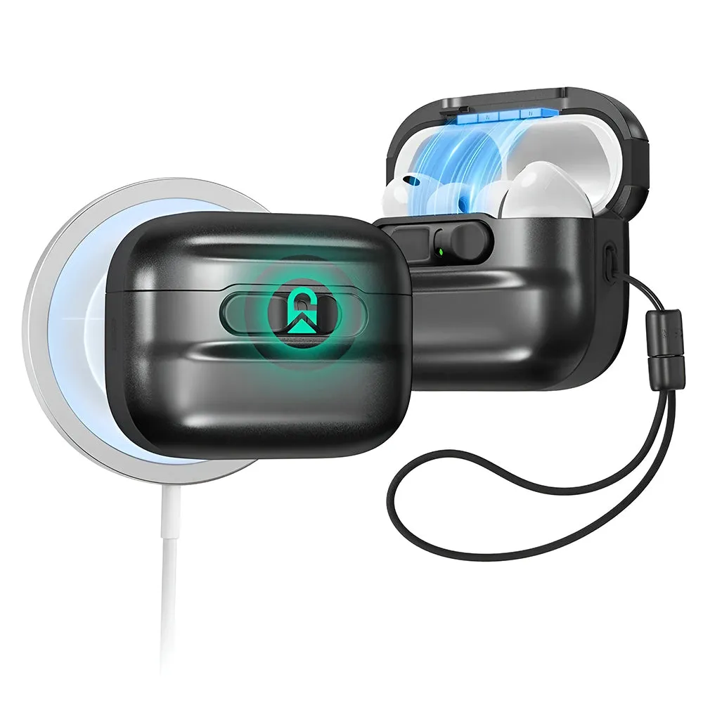 Custodia ESR Pulse Magnetic FlickLock per Apple AirPods Pro 3, Nera - immagine 1