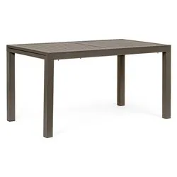 Tavolo da esterno alluminio HILDE Allungabile Coffee (140-210x77x75cm) 0662980 - immagine 1