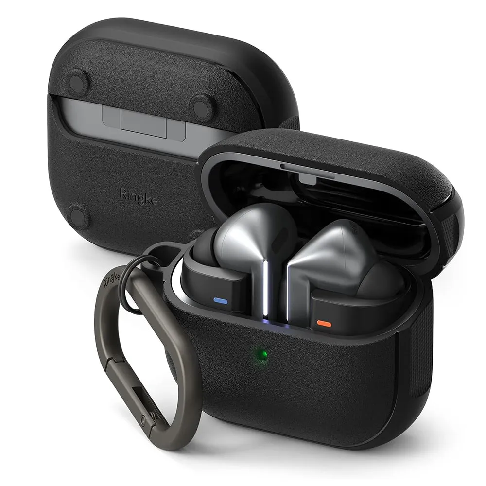 Custodia Ringke Onyx Magnetic per Samsung Galaxy Buds3 FE / Buds3 Pro / Buds3, Nera - immagine 1