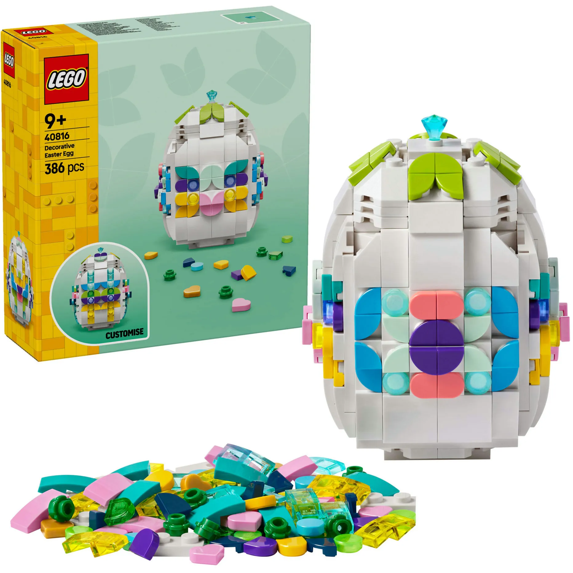 Uovo di Pasqua decorato, Giochi di costruzione - immagine 1