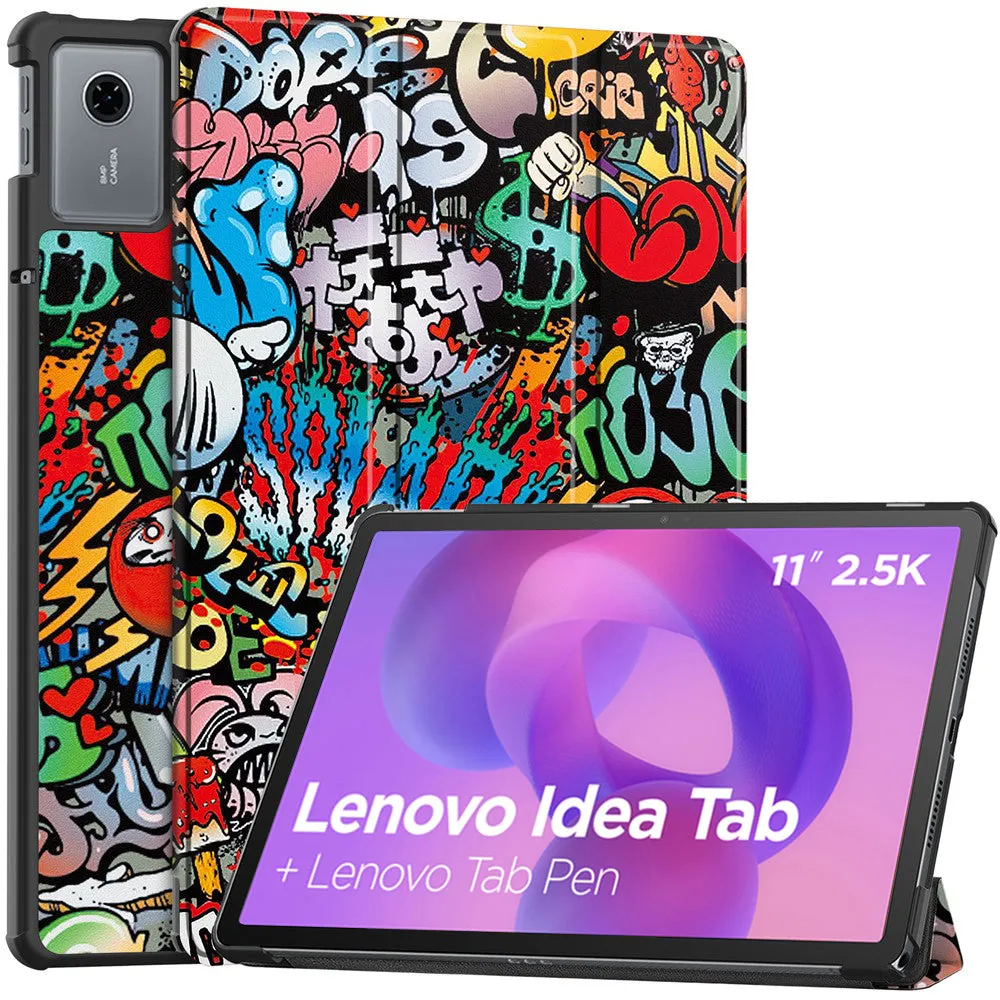 Custodia per Lenovo Idea Tab 11, Techsuit, FoldPro Urban Vibe, Multicolore - immagine 1