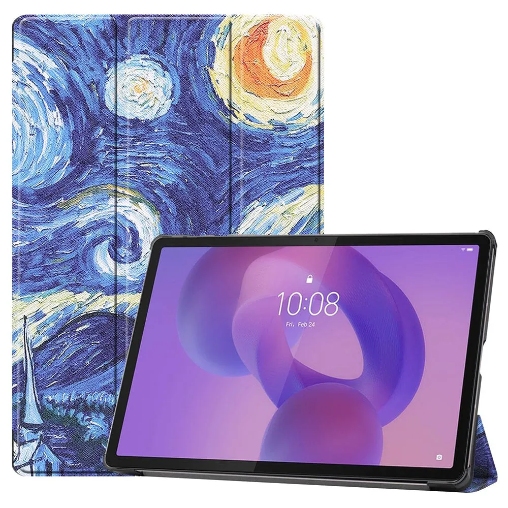 Custodia per Lenovo Idea Tab Pro, Techsuit, FoldPro Starry Night, Multicolore - immagine 1
