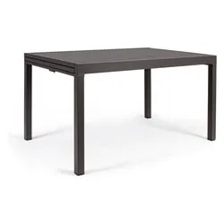 Tavolo da esterno alluminio PELAGIUS Allungabile Antracite (135-270x90x75cm) 0662714 - immagine 1