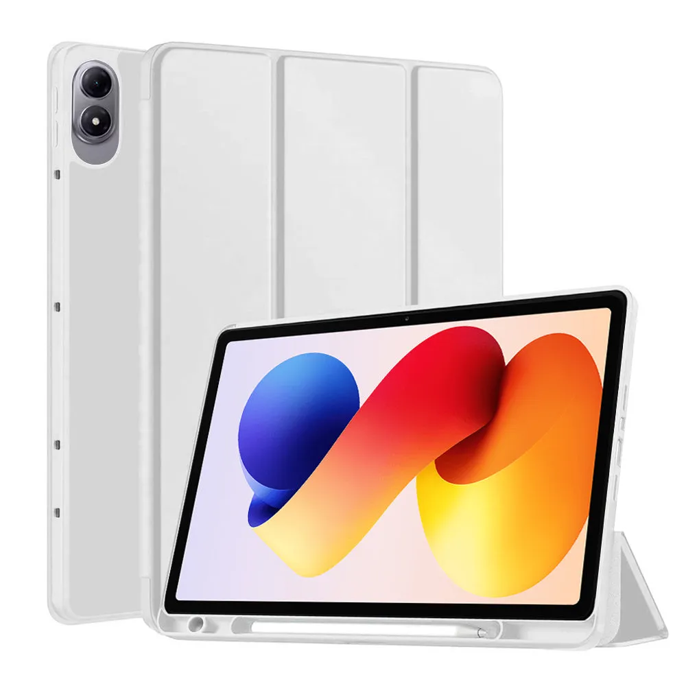 Custodia per Xiaomi Redmi Pad 2 Pro, Techsuit, Flex Trifold, Grigia - immagine 1