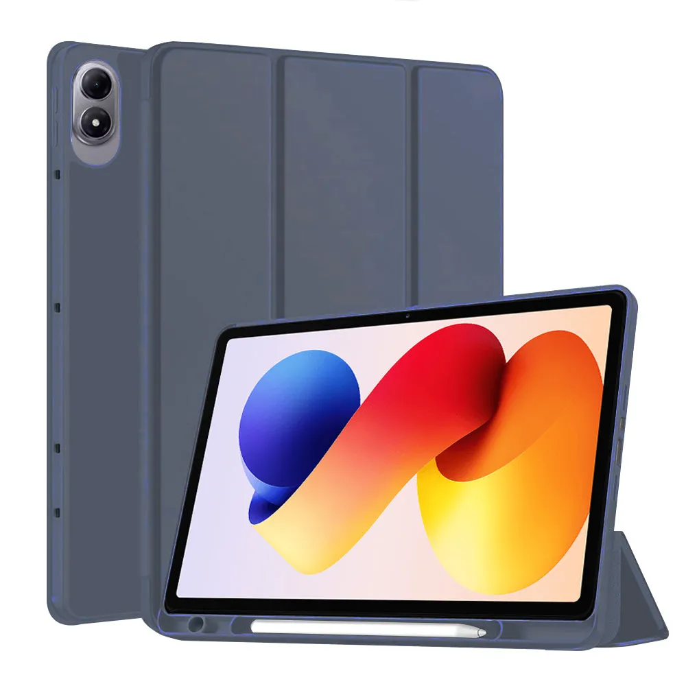 Custodia per Xiaomi Redmi Pad 2 Pro, Techsuit, Flex Trifold, Blu navy - immagine 1