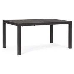 Tavolo da esterno alluminio HILDE Allungabile Antracite (160-240x90x75cm) 0662853 - immagine 1