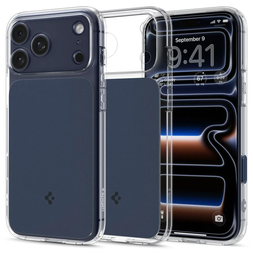 Custodia MagSafe per Apple iPhone 17 Pro Max, Spigen, Ultra Hybrid T, Blu Opaco ACS10473 - immagine 1