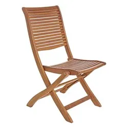 Sedia pieghevole da esterno legno NOEMI Legno 0805122 - immagine 1