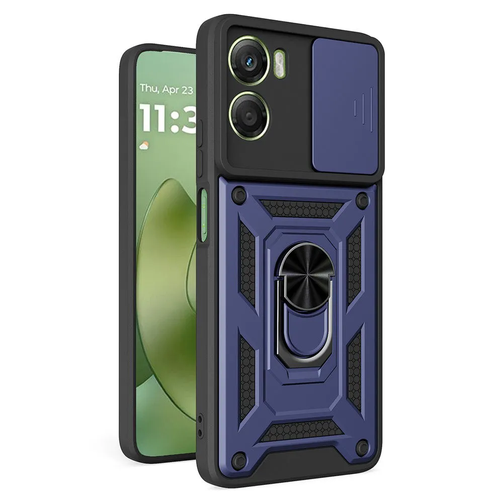 Custodia per Motorola Moto G06, Techsuit, CamShield, Blu - immagine 1