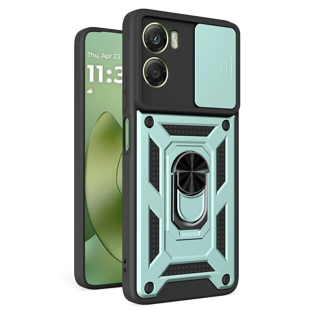 Custodia per Motorola Moto G06, Techsuit, CamShield, Verde - immagine 1