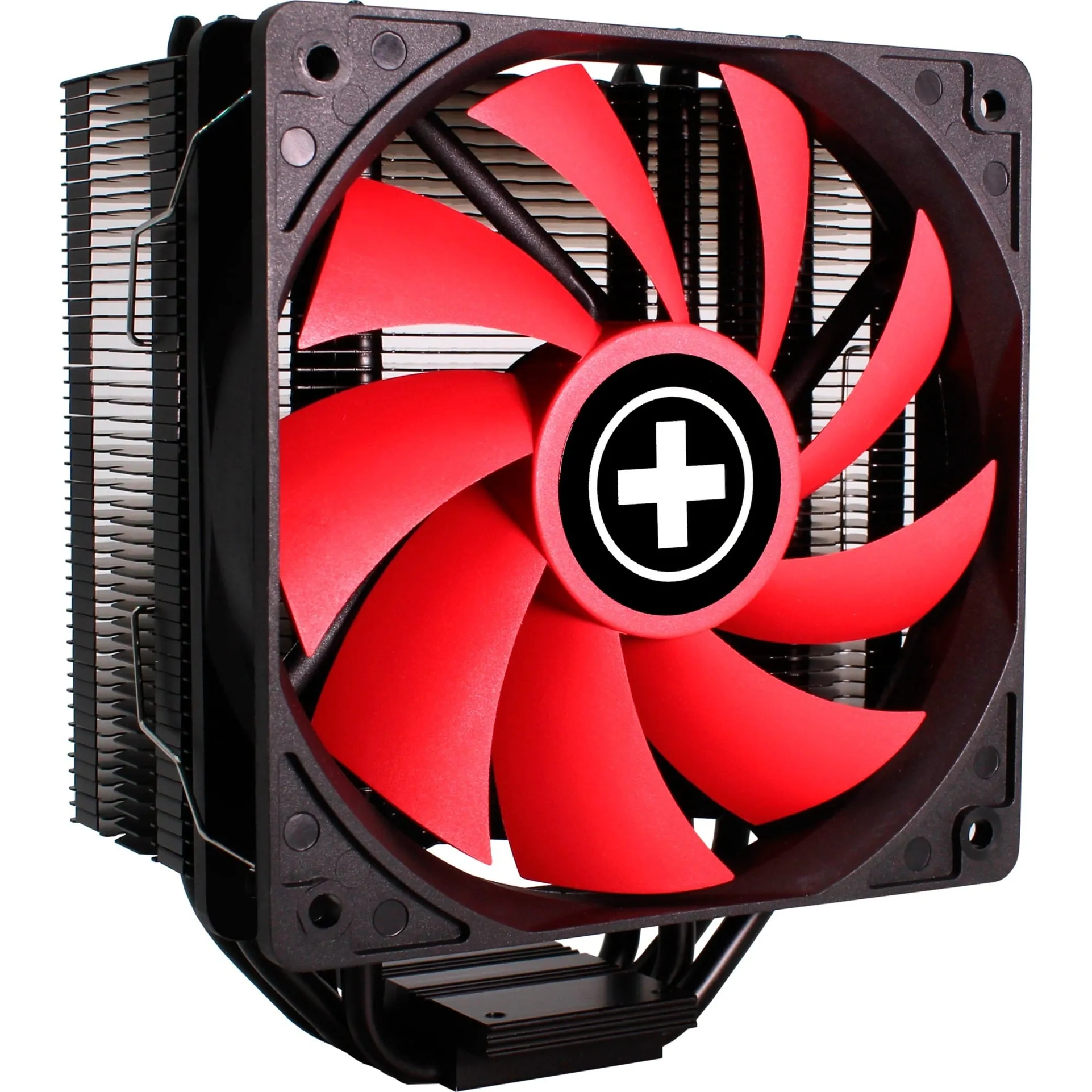 M704 Processore Refrigeratore 12 cm Nero, Rosso, raffreddamento CPU - immagine 1