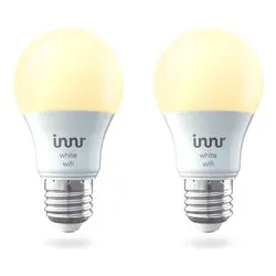 Set lampadine led goccia (2 pz - E27 - 806 lumen - 9 W - Bianco caldo) SMART BULB WRB 765 2 - immagine 1