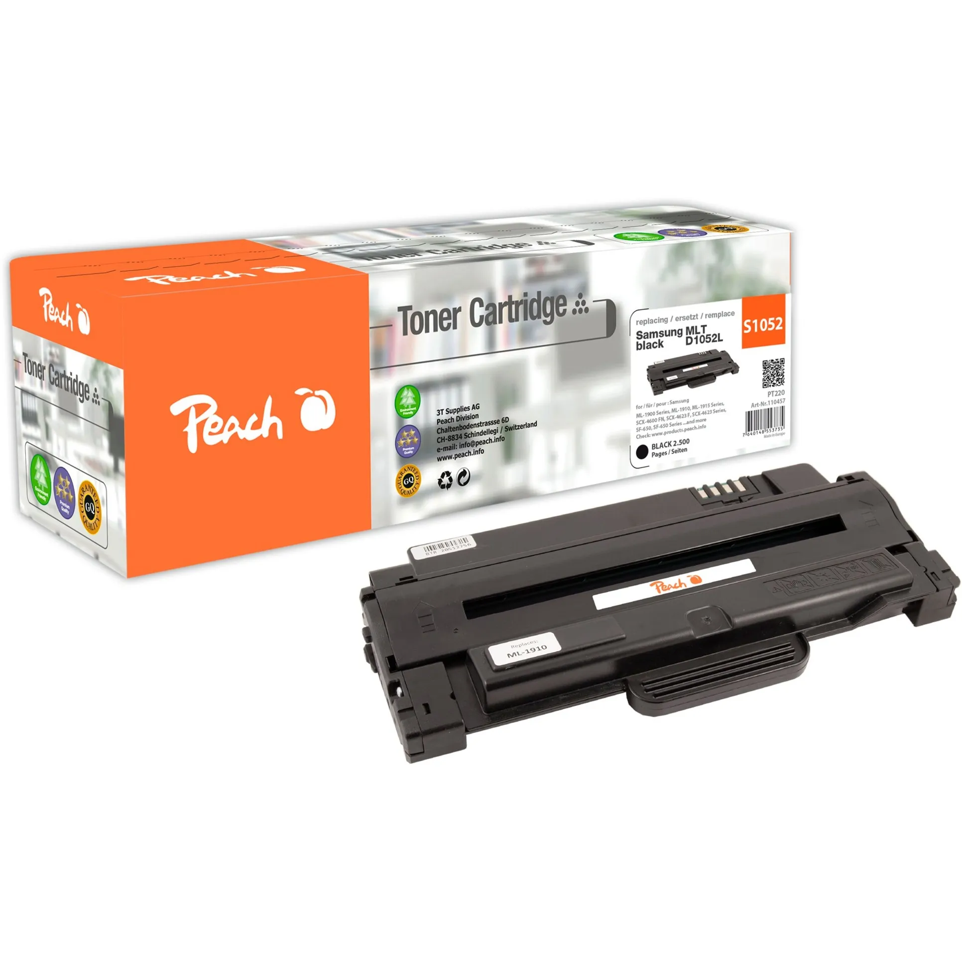 110457 cartuccia toner 1 pz Nero - immagine 1
